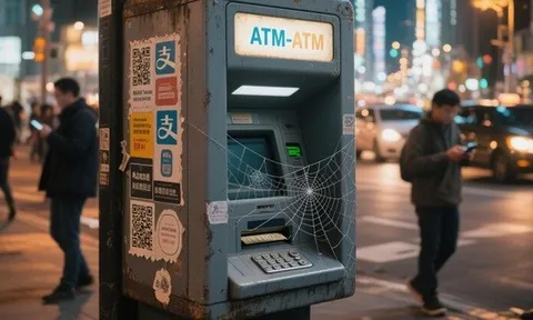 Số cây ATM tại Trung Quốc giảm mạnh trong bối cảnh thanh toán di động nở rộ